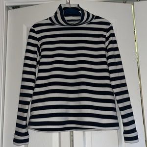 Dudley Stephens Navy White Park Slope Fleece - VGUC